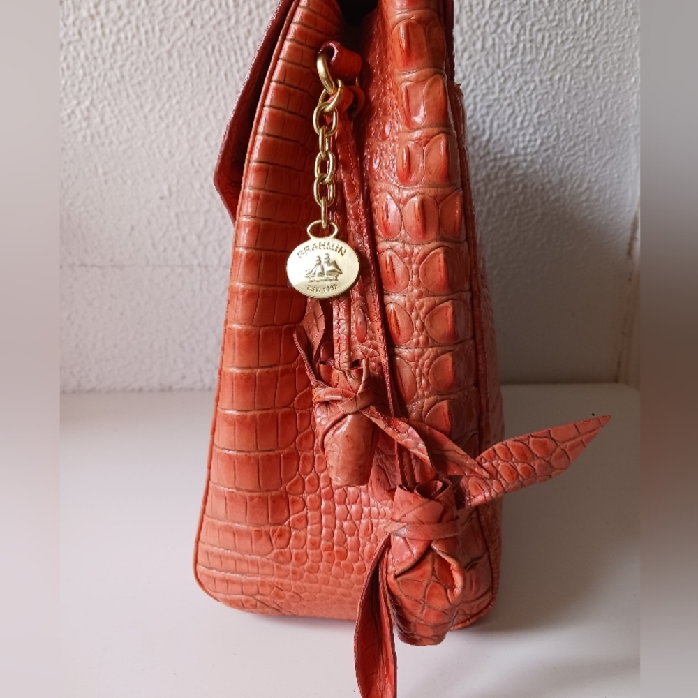 Brahmin Satchel Bag, Tulle - Picture 9 of 16